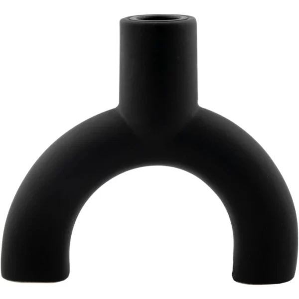 Am billigsten ⌛ House Nordic Fondo Kerzenständer – 15,5x4x13,2 Cm – Schwarz ✔️ 4